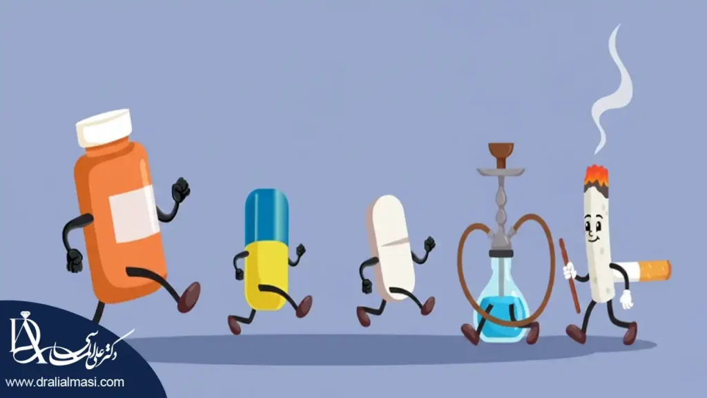 تصویر کارتونی از ترک کردن یکسری عادات و سبک زندگی